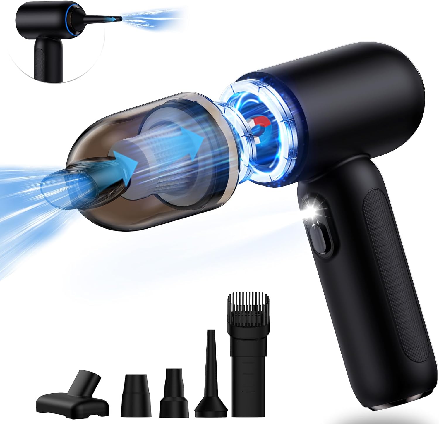 2 in 1 Car Vacuum - Nextpod