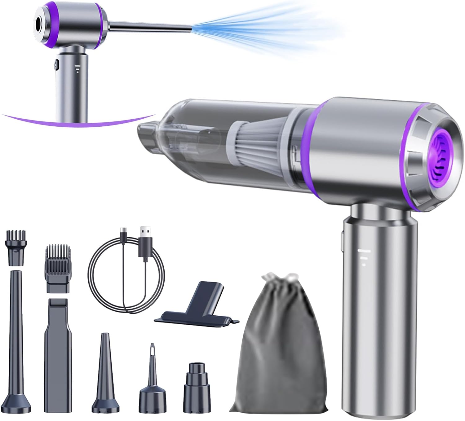 2 in 1 Car Vacuum - Nextpod